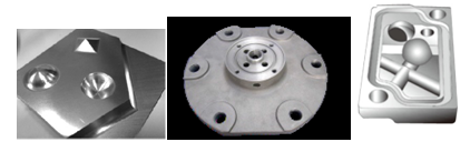 beat365钻攻机T-700加工工件